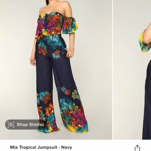 Tropical jumpsuit